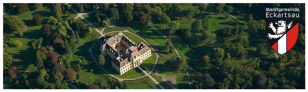 Schloss Eckartsau Vogelperspektive